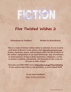 FoxBlack- Five Twisted Wishes Chapter 2 [Rawly Rawls Fiction] - Page 2