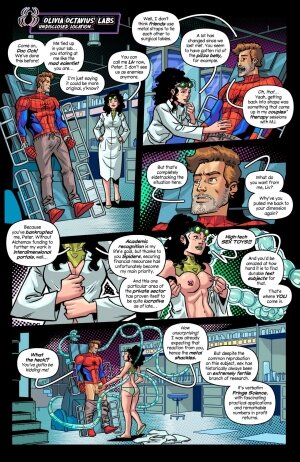 Tracy Scops- Spider-Sex – The Octopussy Experiment Part 3 - Page 3