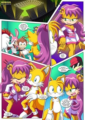 Palcomix- A Prowerful Concert [Sonic the Hedgehog] - Page 9