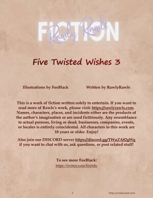 FoxBlack- Five Twisted Wishes Chapter 3 [Rawly Rawls Fiction] - Page 2