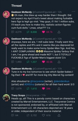 Tracy Scops- Livid-Streaming Playthings [Spider-Man] - Page 2