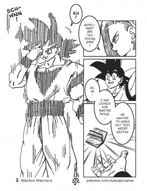 Wanton Warriors #1 - Goku, #18 & Vegeta - Page 3