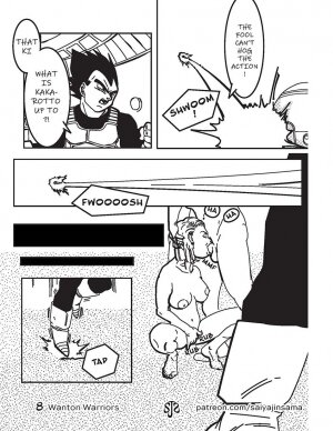 Wanton Warriors #1 - Goku, #18 & Vegeta - Page 9