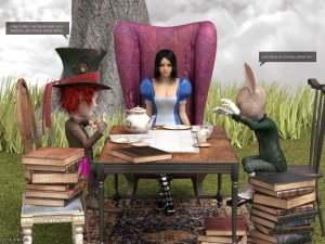 Alice Wonderland 3d Porn - Mad Alyss- Amusteven (Alice in Wonderland) - 3d porn comics ...
