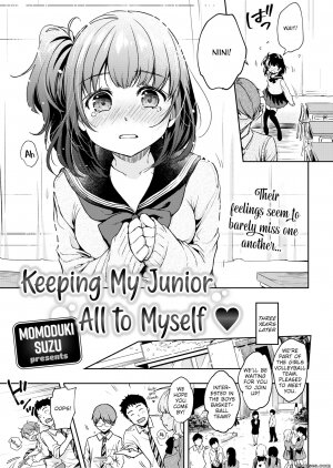Momoduki Suzu - Keeping My Junior All to Myself - Page 3