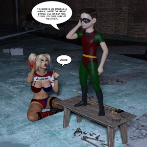 Shota Porn Comics - Harley Quinn- Mad Shota Love - blowjob porn comics ...