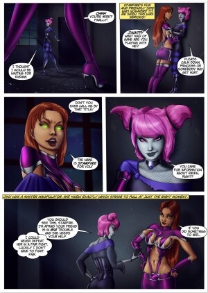 Teen Titans Starfire - bondage porn comics | Eggporncomics