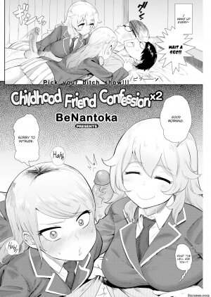 BeNantoka - Childhood Friend Confession x2 - Page 2