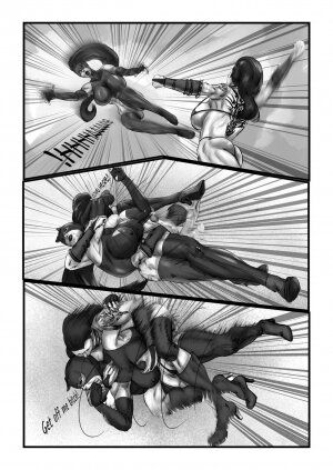 Super heroines XXX - Sakura Vs Savage Dick - Page 5