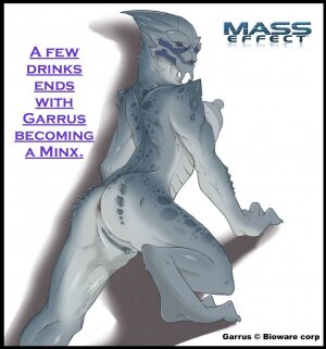 A Few Drinks Ends With Garrus Becoming A Minx - Page 1