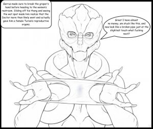 A Few Drinks Ends With Garrus Becoming A Minx - Page 5