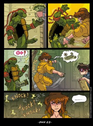TMNT- The Slut From Channel Six - Page 4