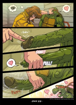 TMNT- The Slut From Channel Six - Page 6