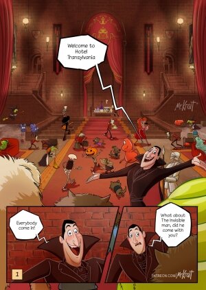 Mister Krait- An invisible pervert [Hotel Transylvania] - Page 6