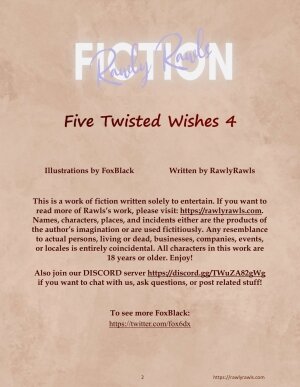 FoxBlack- Five Twisted Wishes Chapter 4 [Rawly Rawls Fiction] - Page 2