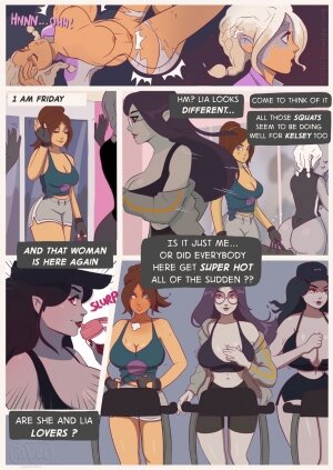 HornyX- The Night Gym - Page 8