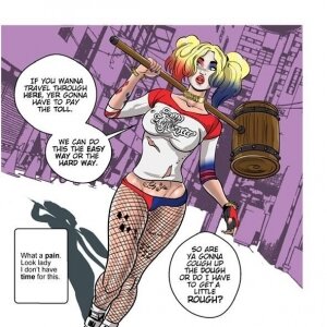 Harley Quinn Psychic Spanking - Page 3