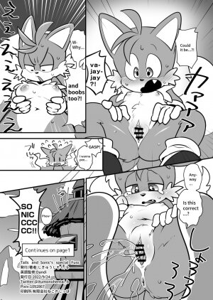 Tails and Sonics special fuss - Page 15