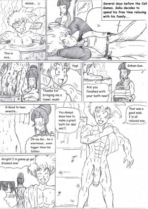 Dragon Ball NTR 3 - Hot Bath - Page 2