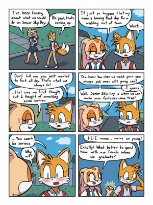 Loshon- Senior Skip Day [Sonic the Hedgehog] - Page 5