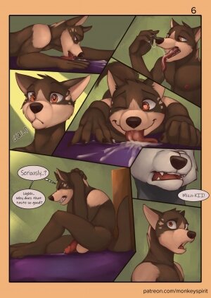 Monkeyspirit- Totally Not Gay - Page 7