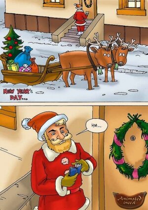 Animated Incest- Fuck me Santa