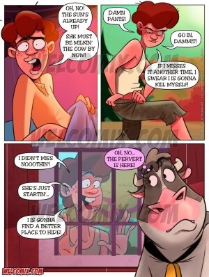 The Hillbilly Farm 7 - Milking The Cow - Page 3