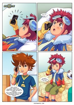 Palcomix- The Love of a Hopeless Romantic [Digimon] - Page 2