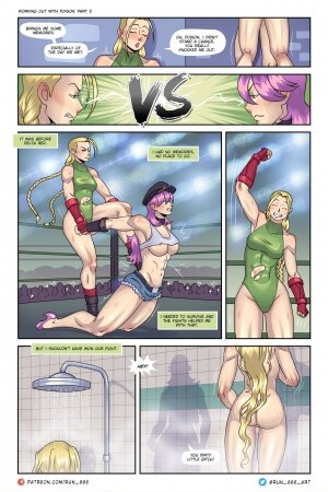 Run 666- Working out with Poison Ch. 2 [Street Fighter] - Page 2