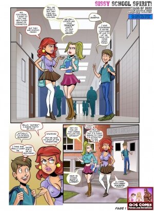 Devin Dickie- Sissy School Spirit - Page 1