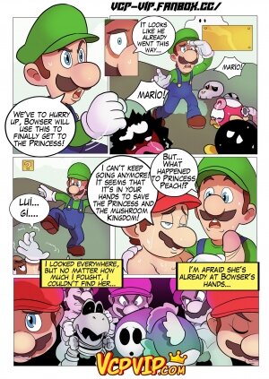 Gansoman- Fucker Mario Bros. - Page 2
