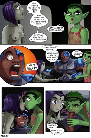 Nearphotison- Titans Tower Nights (Teen Titans) - Page 3