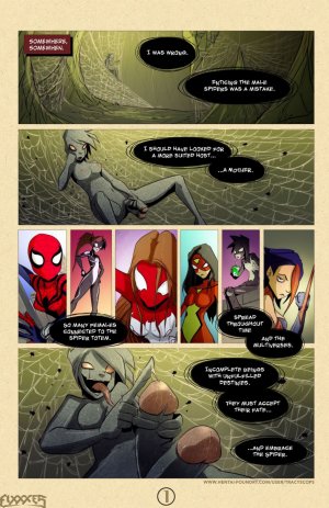 Violation of Spider Women- Tracy Scops - Page 3