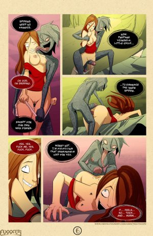 Violation of Spider Women- Tracy Scops - Page 8