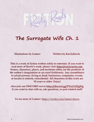 RawlyRawls Fiction- The Surrogate Wife Ch 1 [Laimov] - Page 2