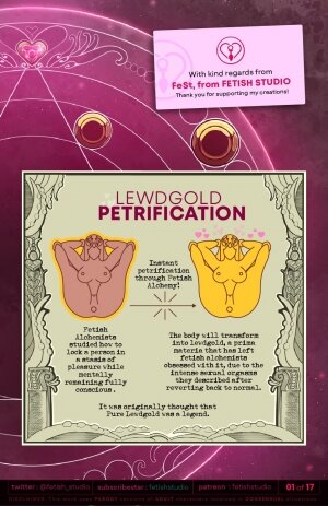 Fetish Studio- GOLD PETRIFICATION – FETISH ABYSS #5