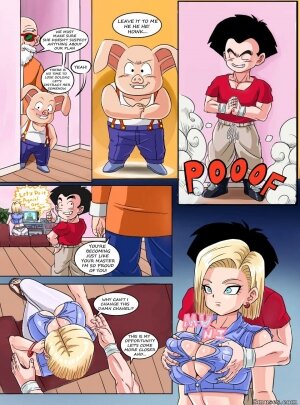 Pink Pawg - Android 18 Is Alone - Page 3