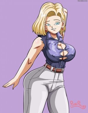 Pink Pawg - Android 18 Is Alone - Page 8