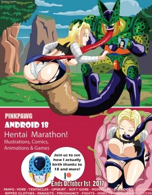 Pink Pawg - Android 18 Goes Inside Cell - Page 10
