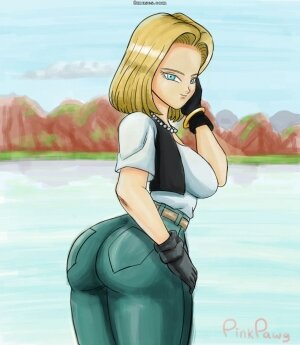 Pink Pawg - Android 18 Goes Inside Cell - Page 12
