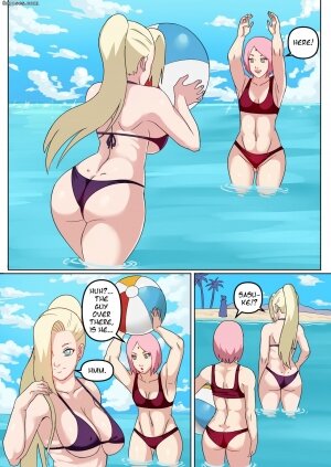 Pink Pawg - Tsunade & Ino Double Trouble - Page 14