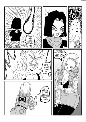 Pink Pawg - Android 18 Stays in the Future - Page 3