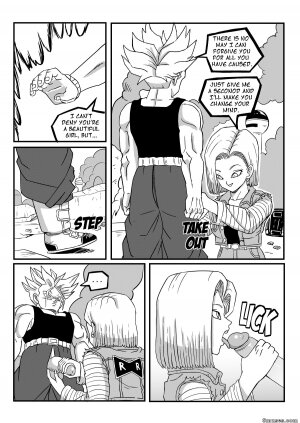 Pink Pawg - Android 18 Stays in the Future - Page 4