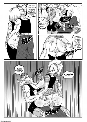 Pink Pawg - Android 18 Stays in the Future - Page 11