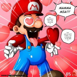 Femdom Princess Peach Porn - Princess Peach In: Thanks Mario - big breasts porn comics ...