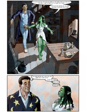 Horner Flook- Goblin Girl at the Golden Griffin - Page 6