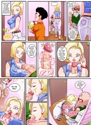 Pink Pawg - Android 18 & Master Roshi - Page 3