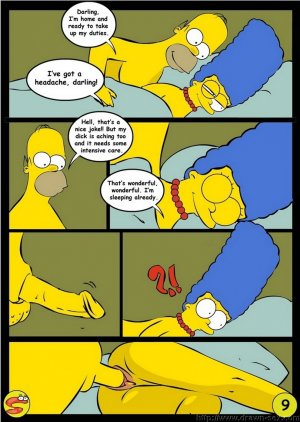 Wit Simpsons- Drawn Sex - Page 9