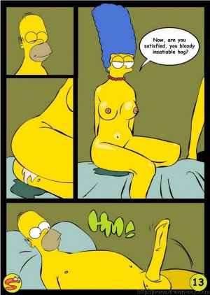 Wit Simpsons- Drawn Sex - Page 13