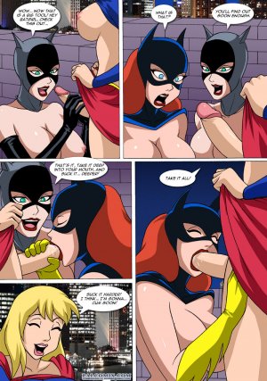Batgirl Supergirl- Justice League - lesbian porn comics ...
